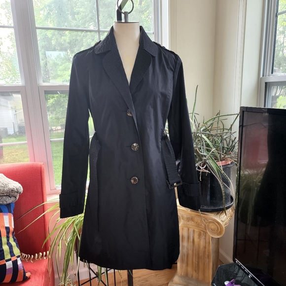 Marvin Richards Women's Lightweight Belted Trench Coat Size Small - Picture 11 of 13